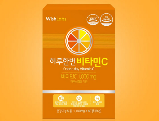 Wishlabs Once a day Vitamin C (60 viên)